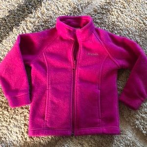 Toddler girls Columbia fleece